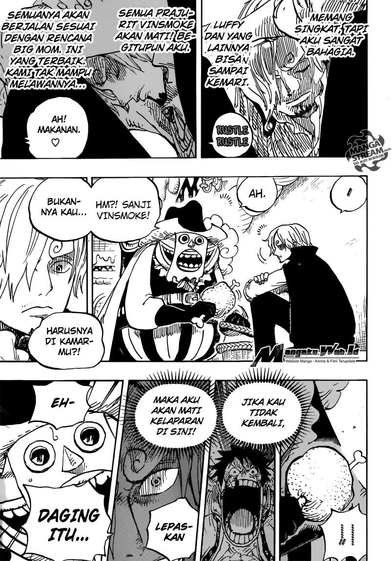 One Piece Chapter 854 Gambar 16