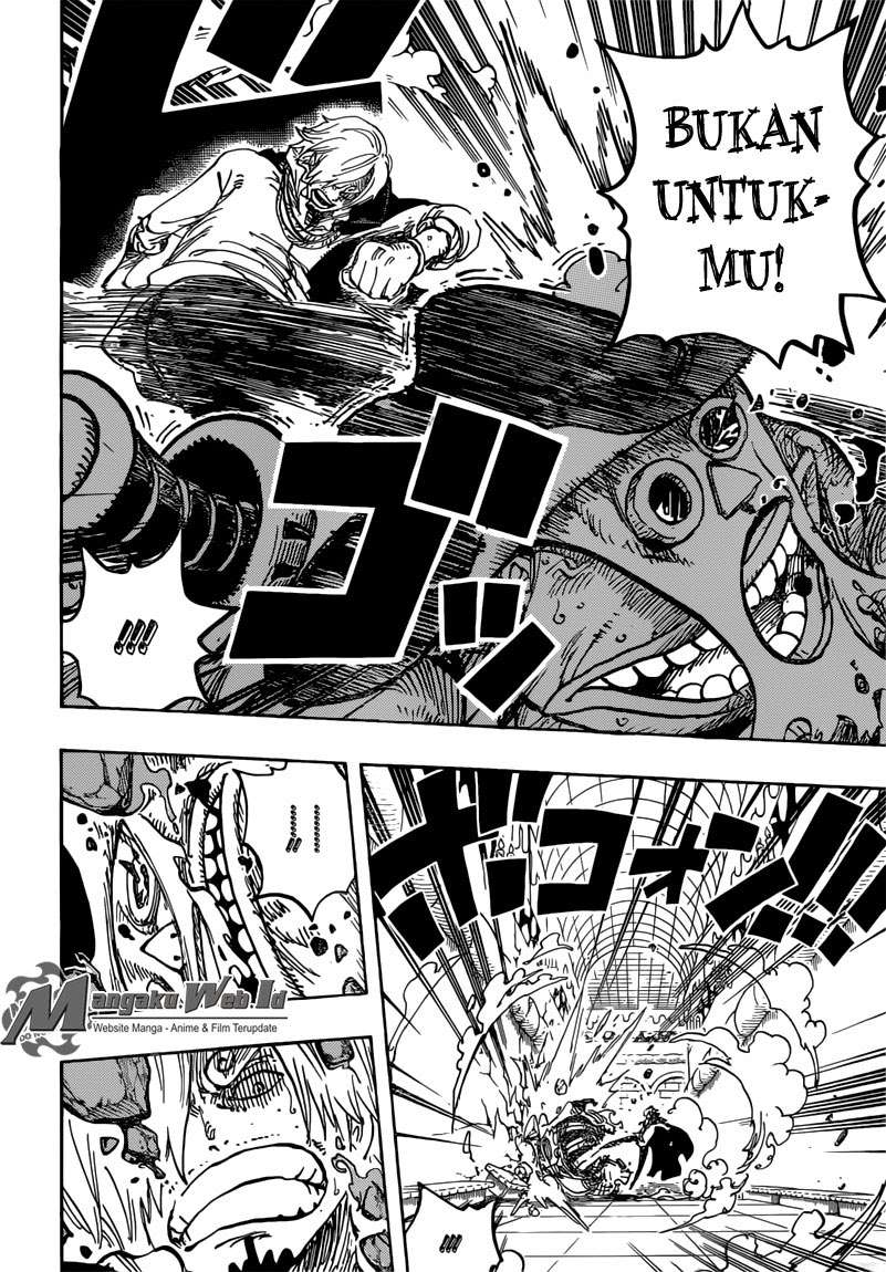 One Piece Chapter 854 Gambar 17