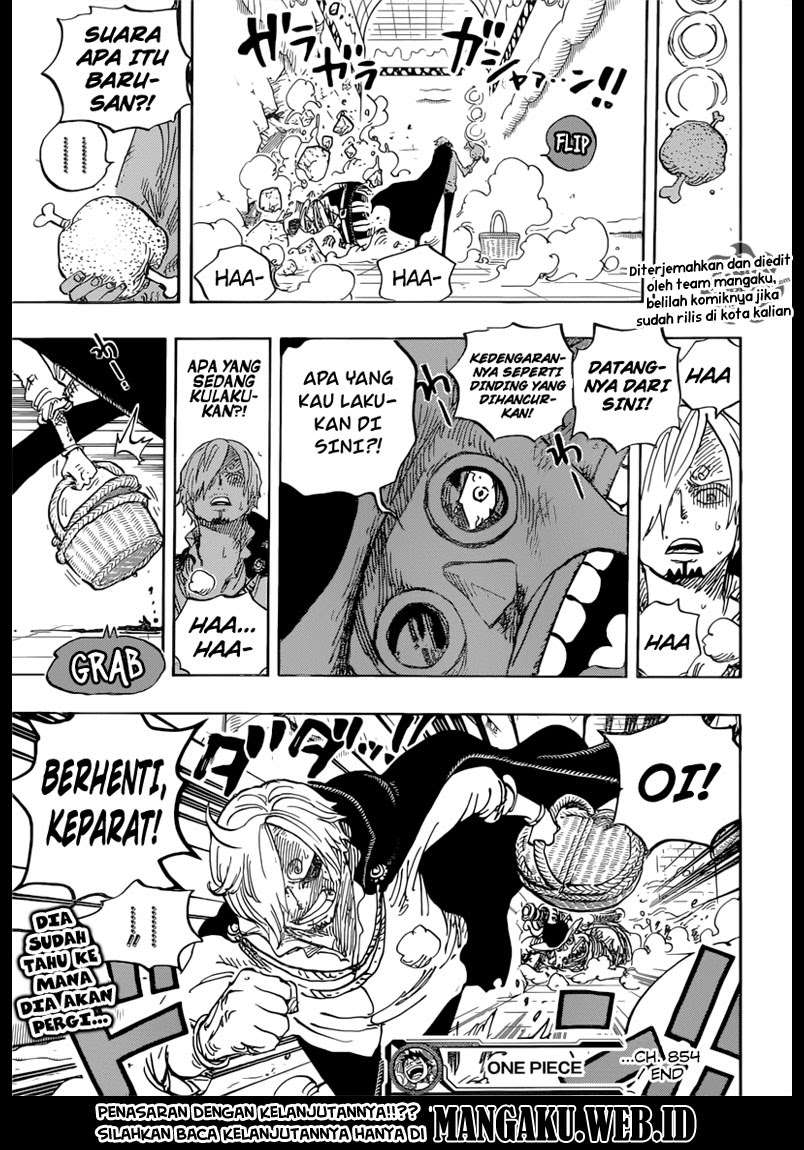 One Piece Chapter 854 Gambar 18
