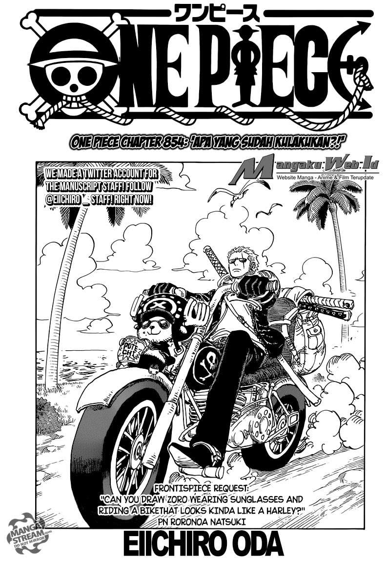 Baca Manga One Piece Chapter 854 Gambar 2