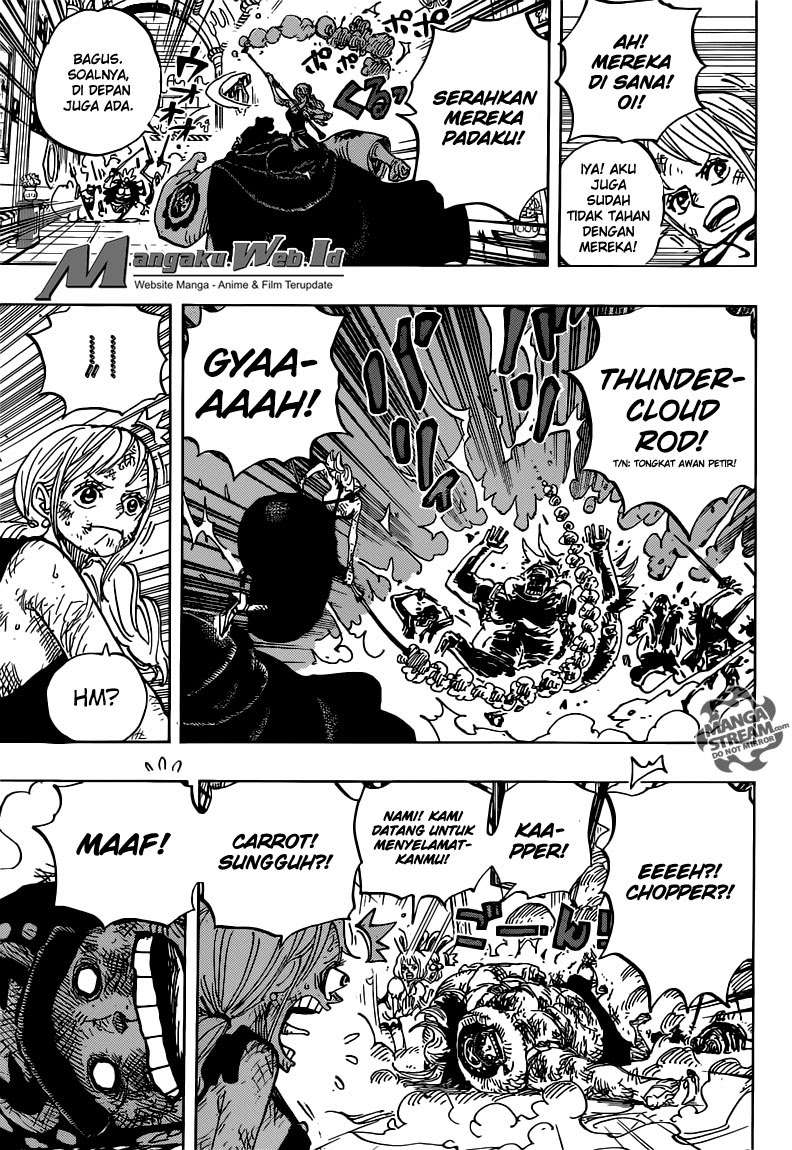 One Piece Chapter 854 Gambar 4