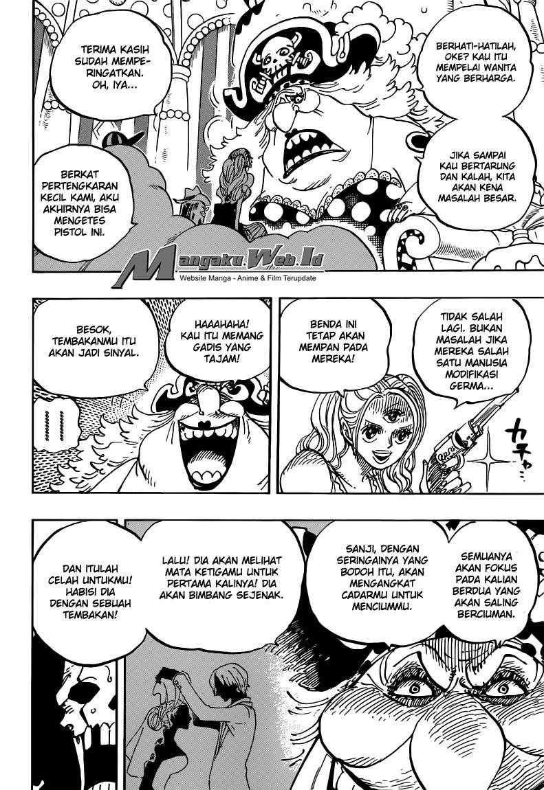 One Piece Chapter 854 Gambar 9