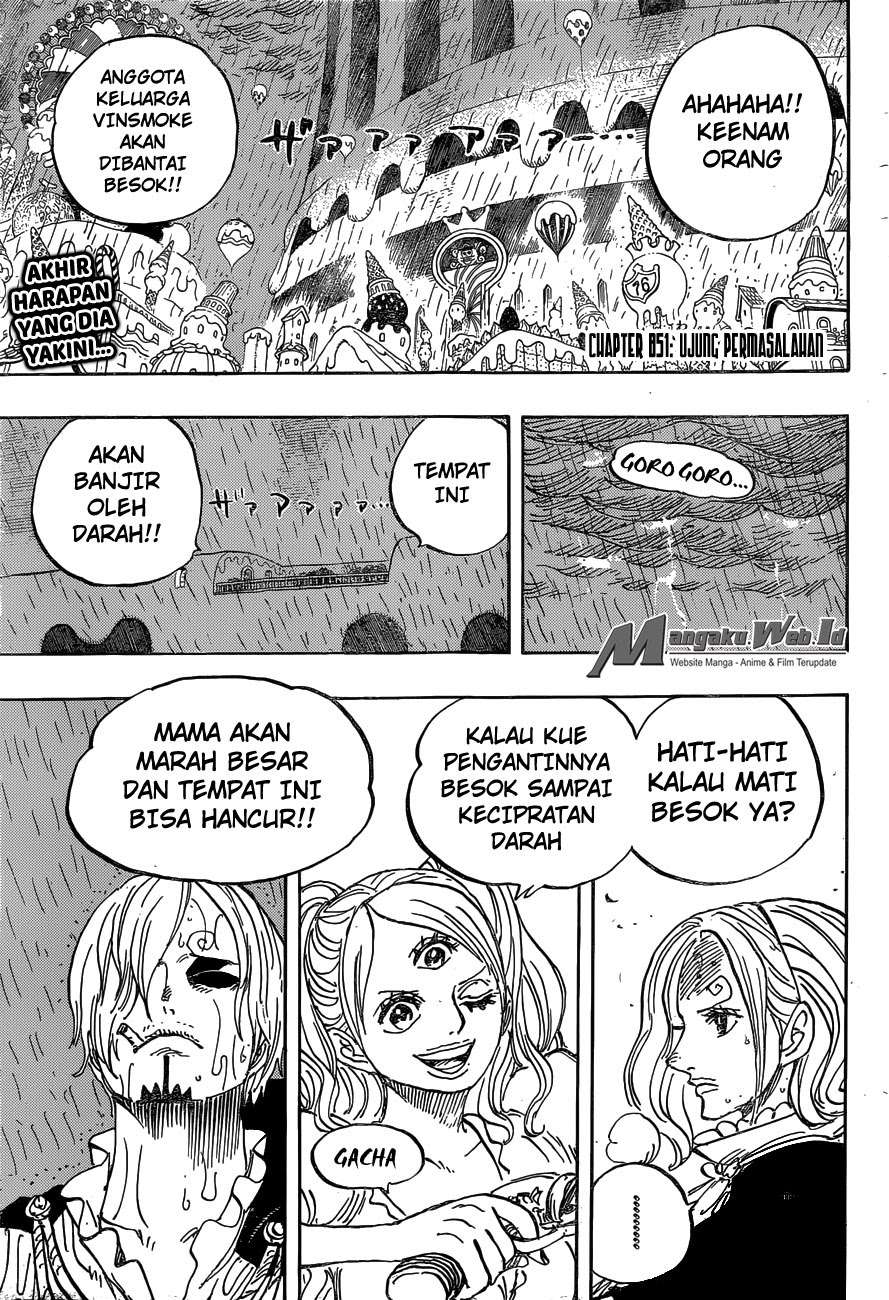 One Piece Chapter 851 5