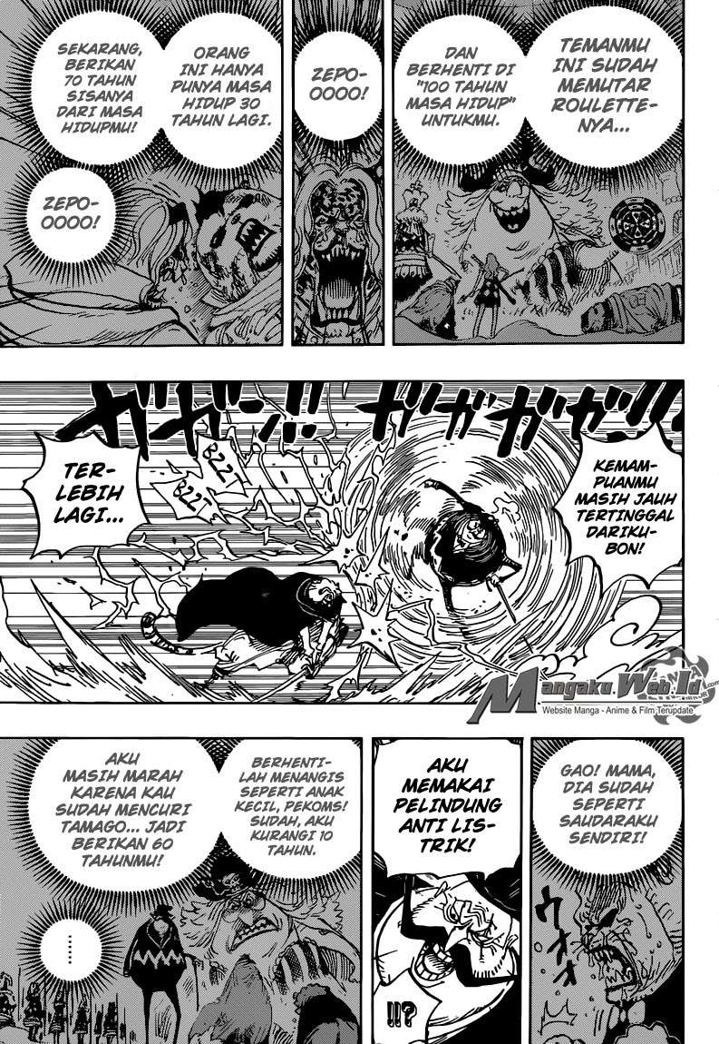 One Piece Chapter 850 Gambar 11