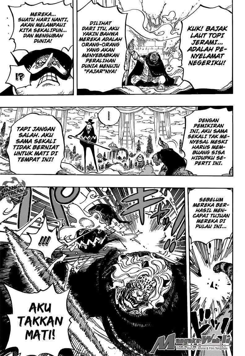 One Piece Chapter 850 Gambar 13