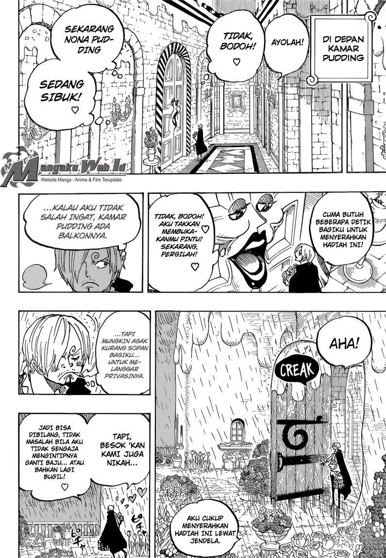 One Piece Chapter 850 Gambar 14