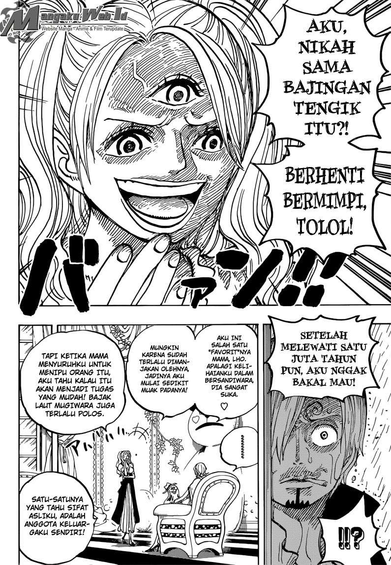 One Piece Chapter 850 Gambar 16