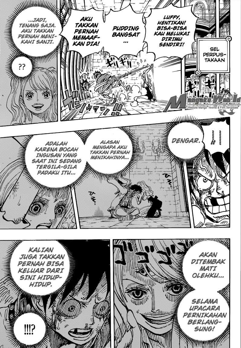 One Piece Chapter 850 Gambar 17