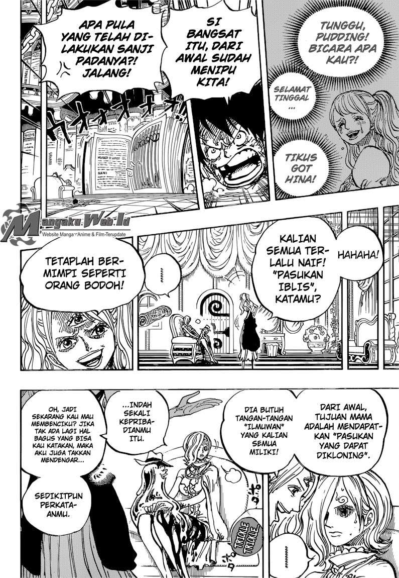 One Piece Chapter 850 Gambar 18