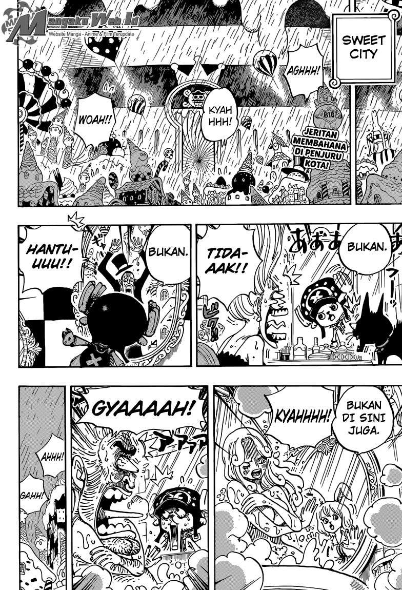 One Piece Chapter 850 Gambar 4
