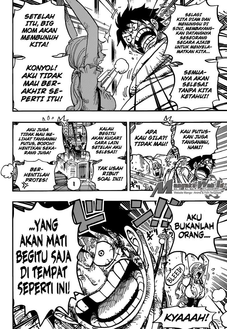 One Piece Chapter 850 Gambar 8
