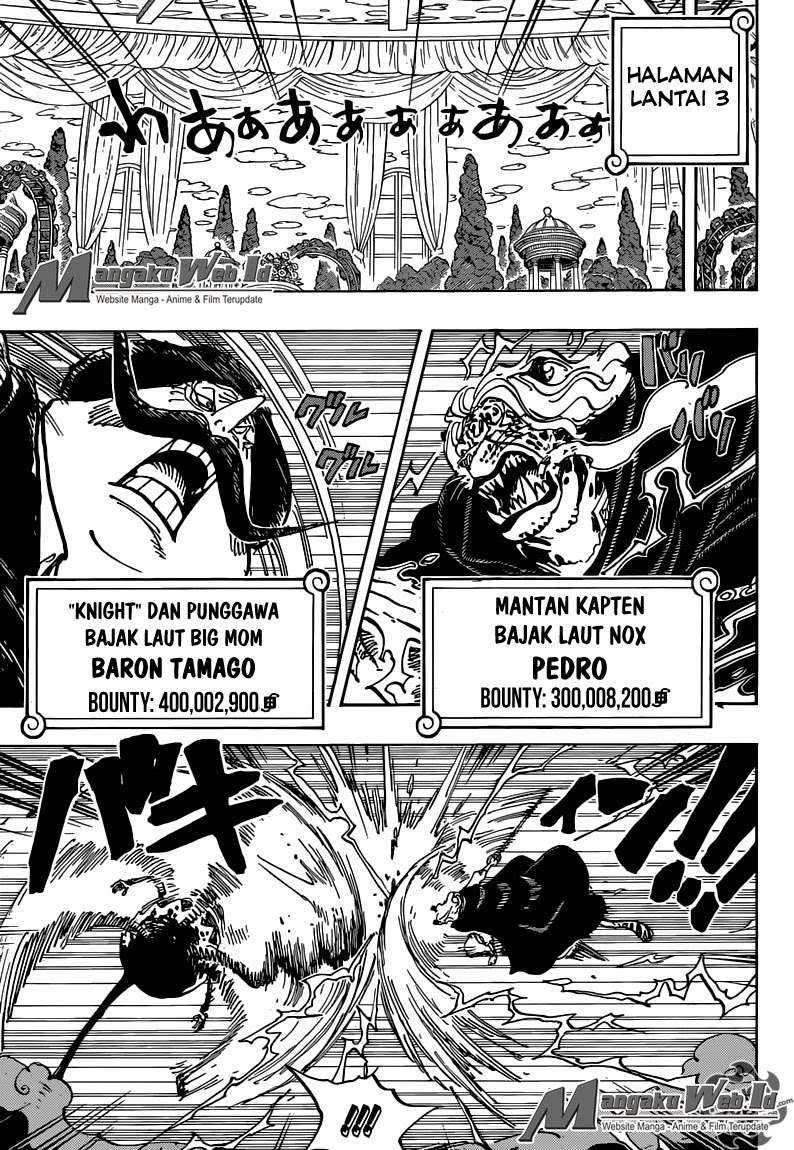 One Piece Chapter 850 Gambar 9