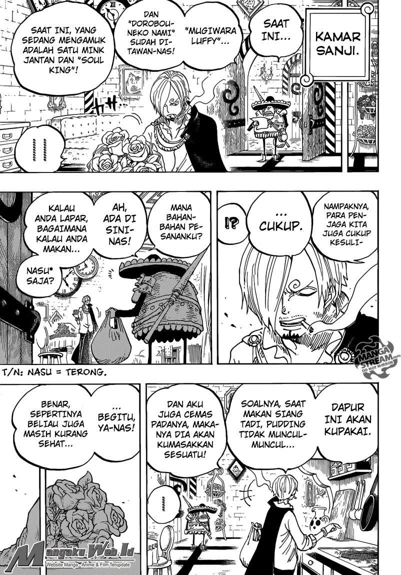 One Piece Chapter 849 Gambar 12