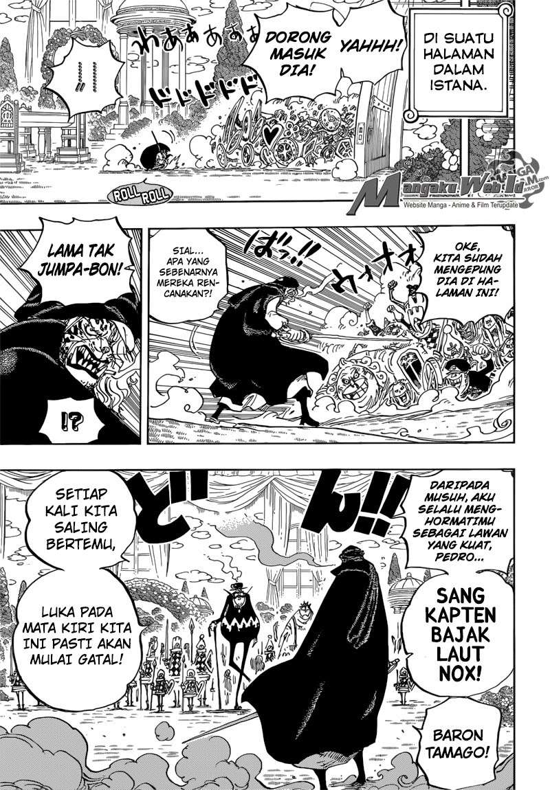 One Piece Chapter 849 Gambar 16