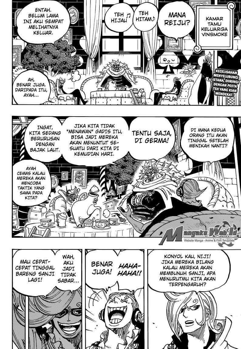 One Piece Chapter 849 Gambar 3