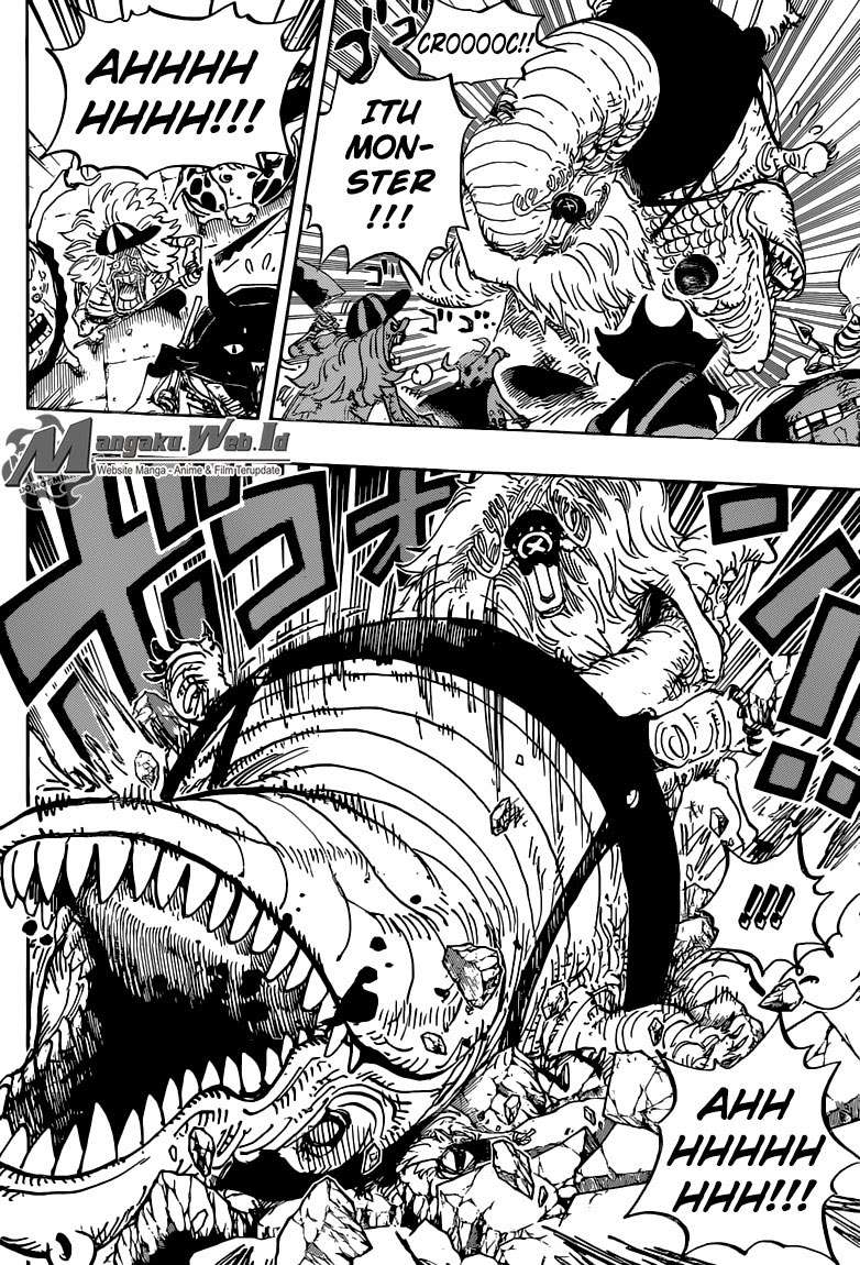 One Piece Chapter 849 Gambar 9