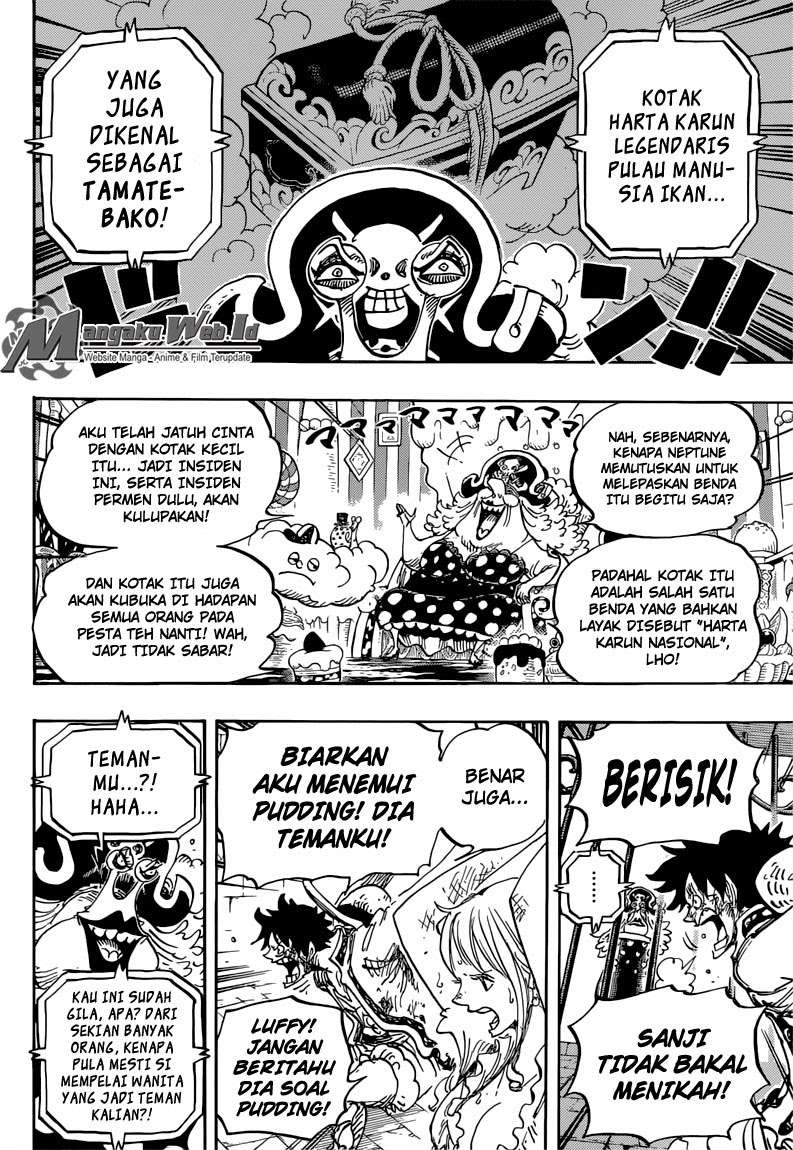 One Piece Chapter 847 Gambar 13