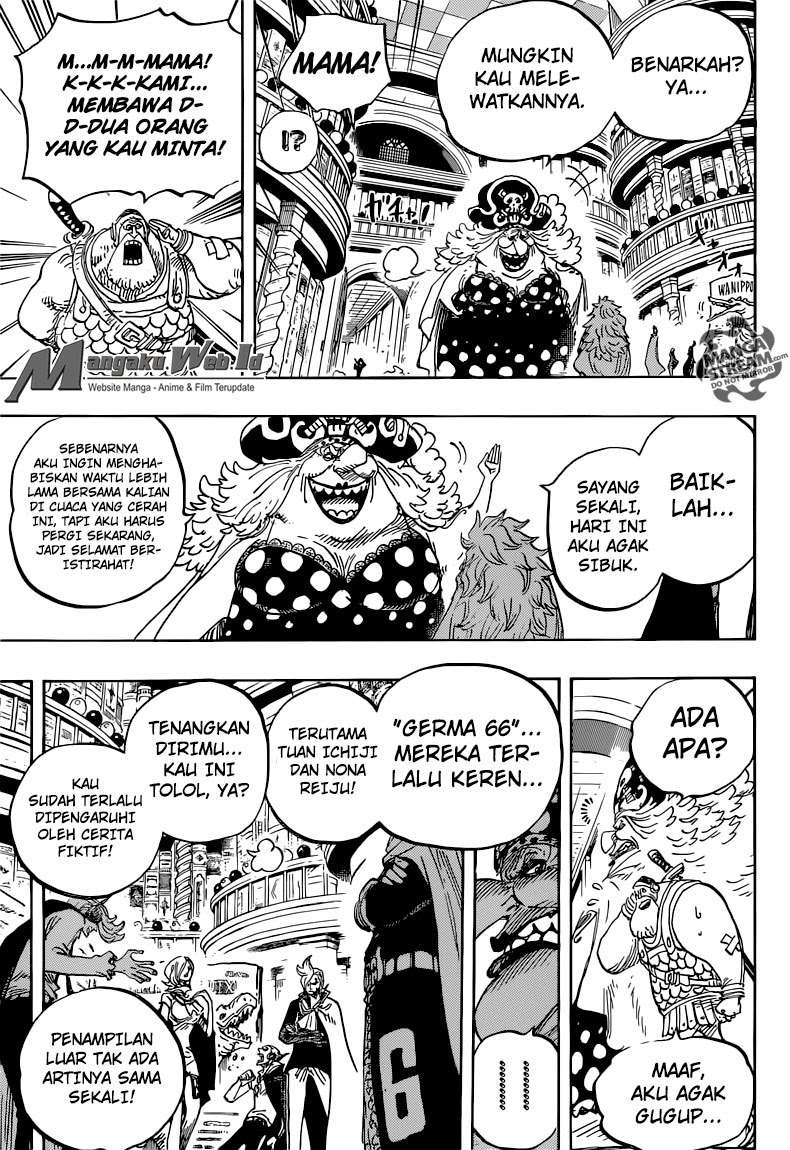 One Piece Chapter 847 Gambar 8