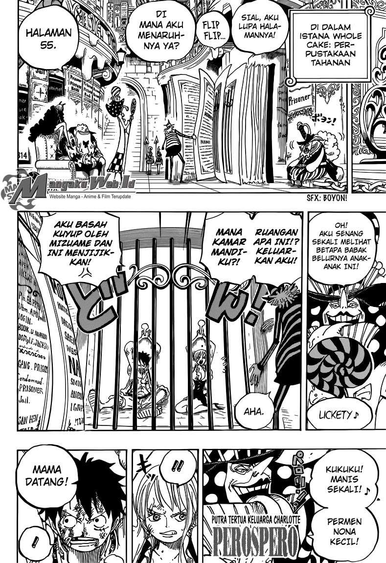 One Piece Chapter 847 Gambar 9