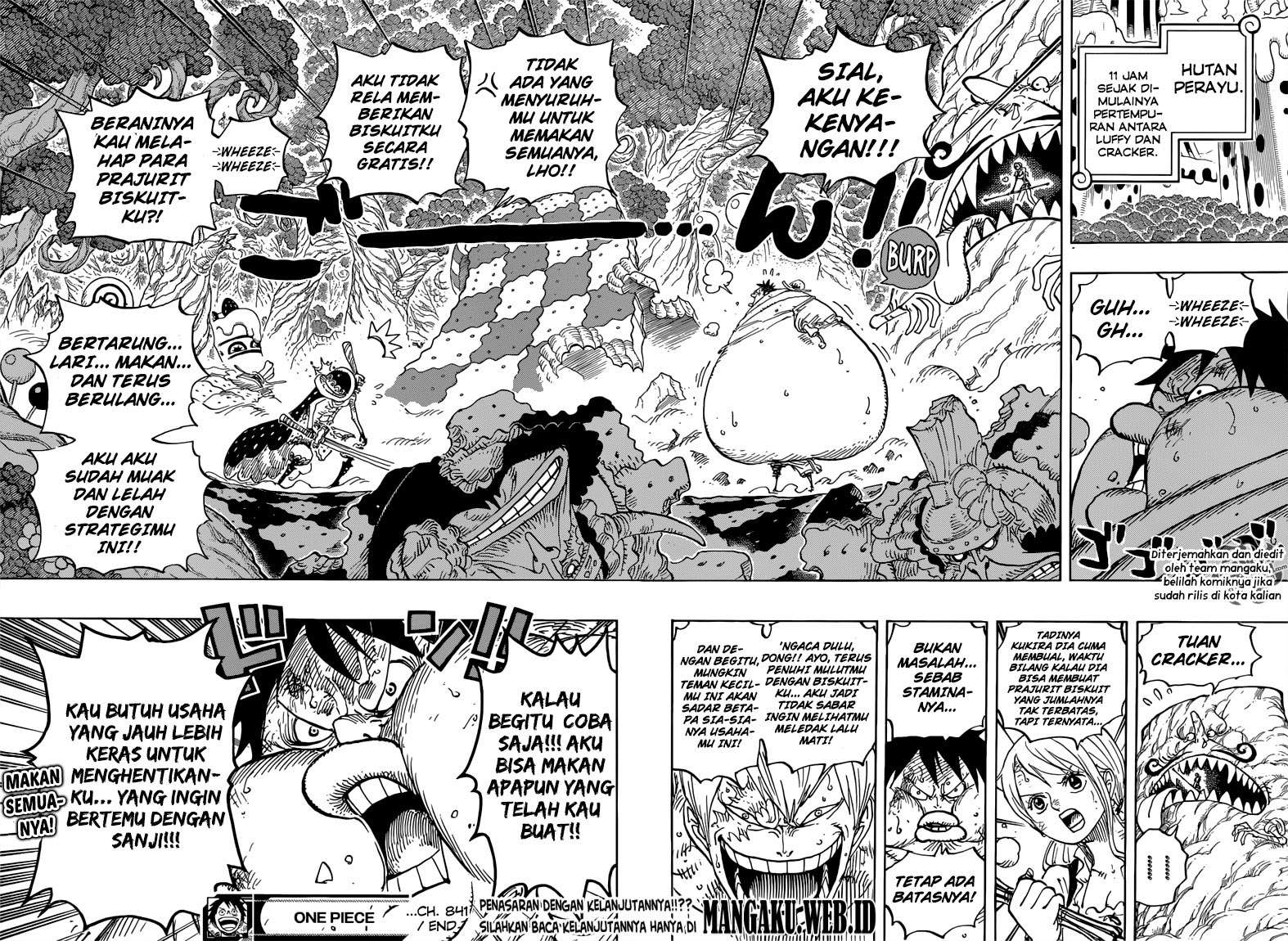 One Piece Chapter 841 Gambar 17