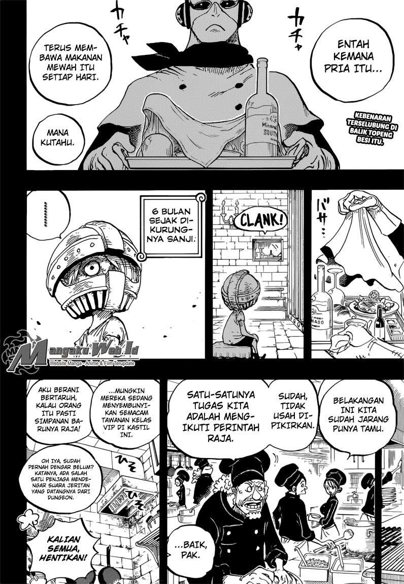 One Piece Chapter 841 Gambar 3