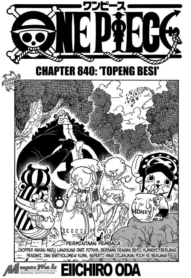 One Piece Chapter 840 2