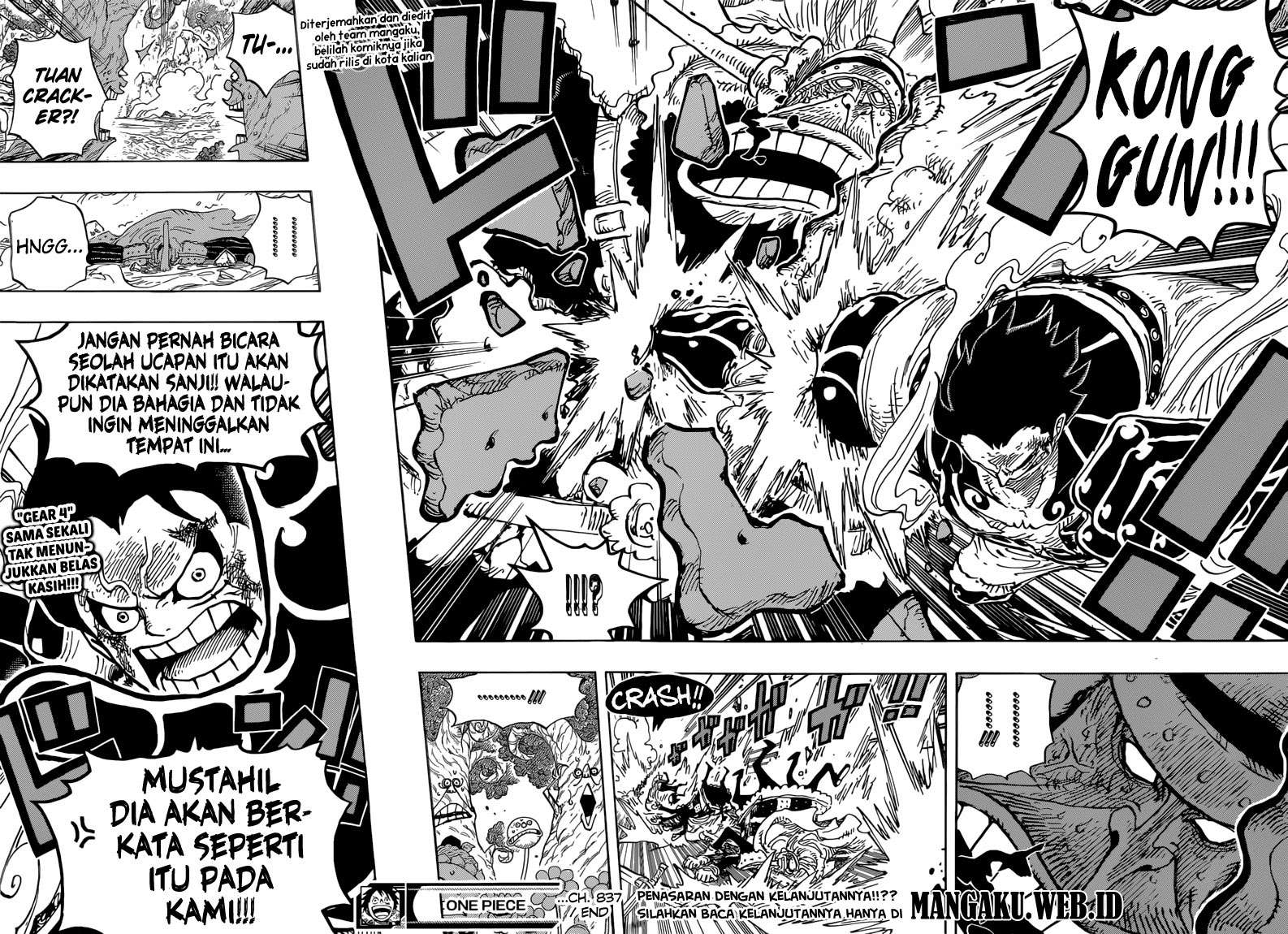 One Piece Chapter 837 Gambar 16