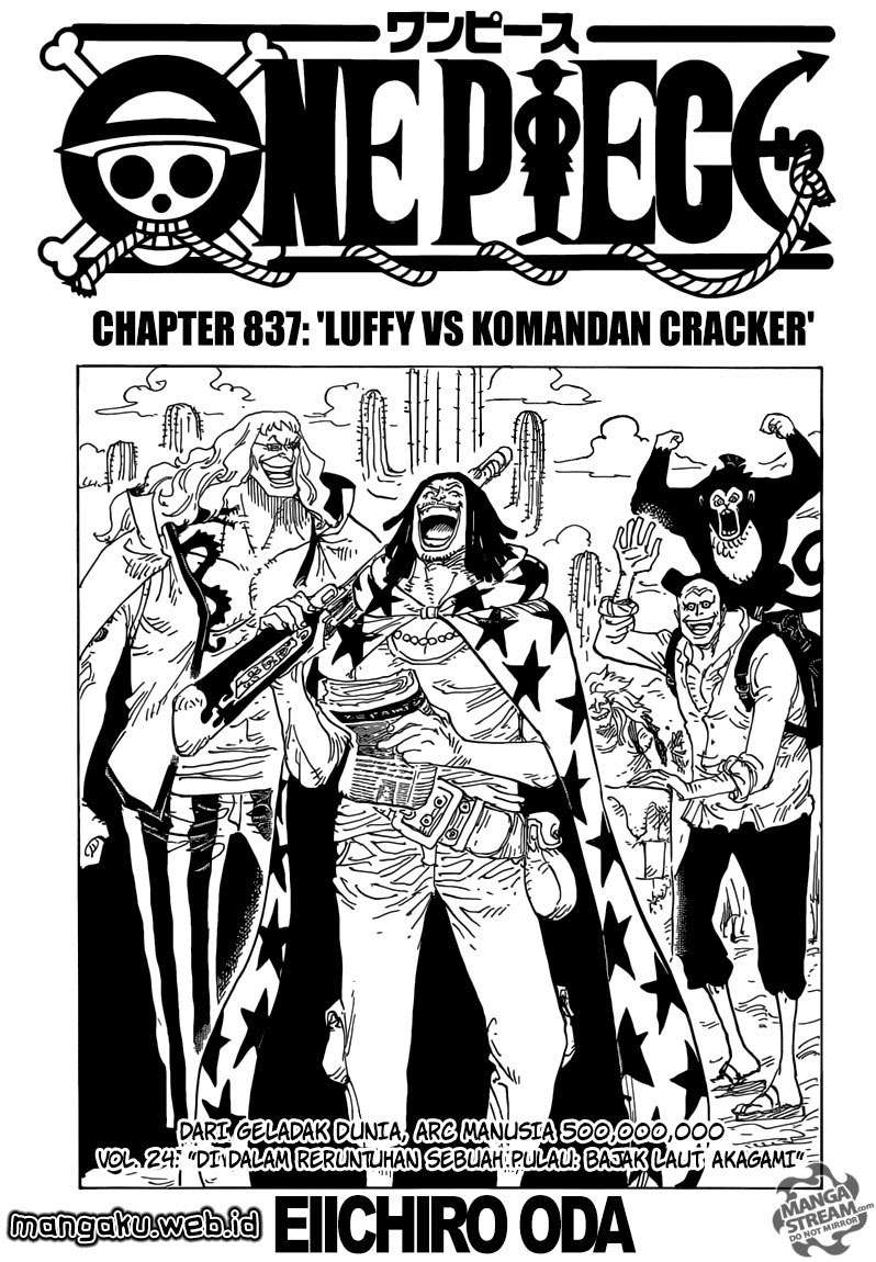Baca Manga One Piece Chapter 837 Gambar 2
