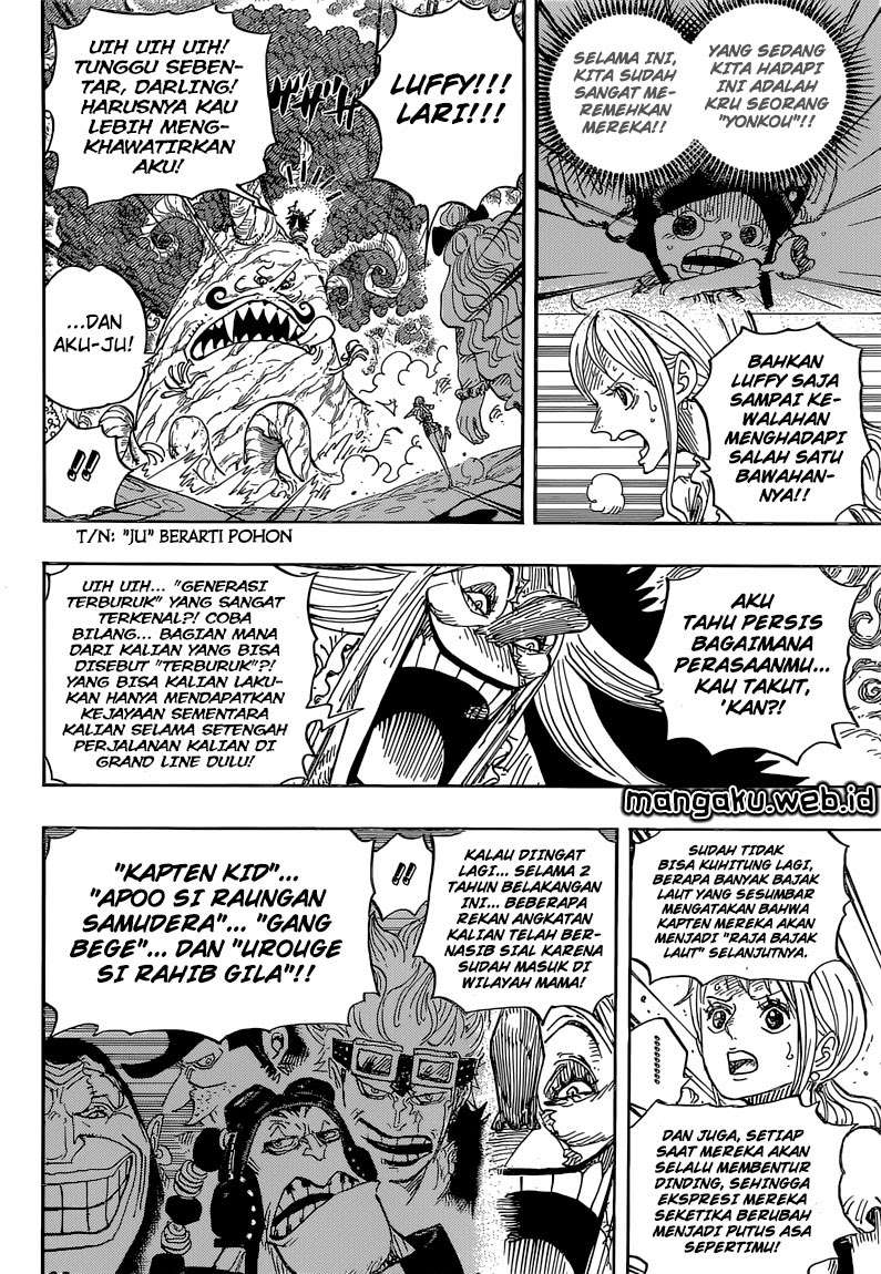 One Piece Chapter 837 Gambar 8