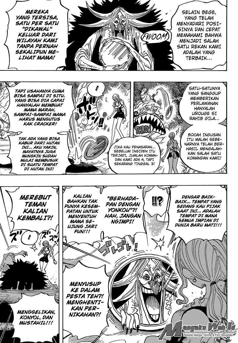 One Piece Chapter 837 Gambar 9