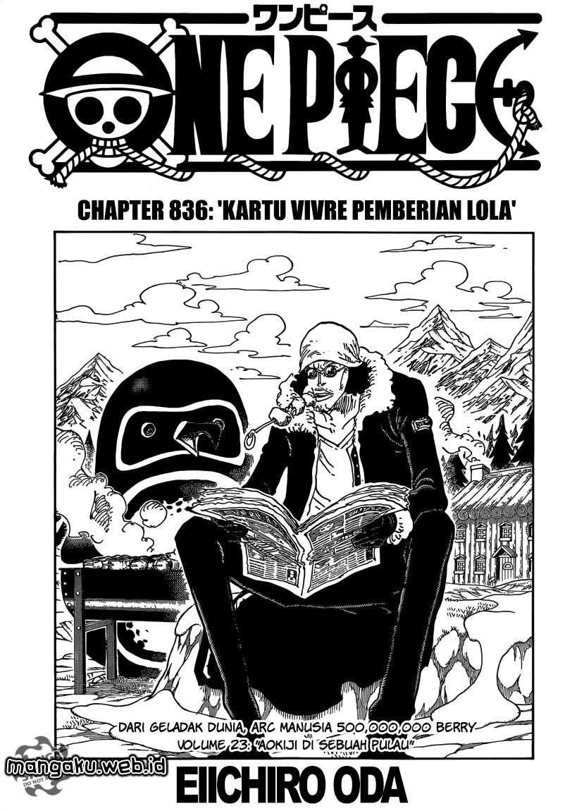 One Piece Chapter 836 2