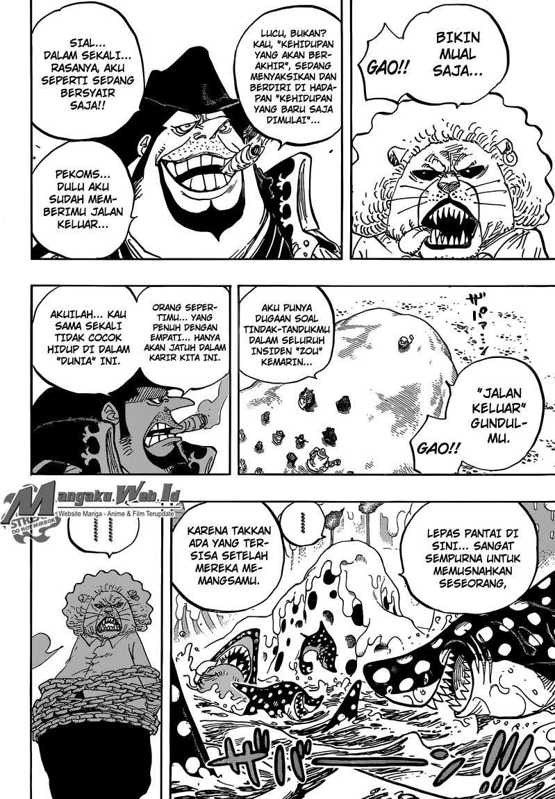 One Piece Chapter 834 Gambar 11