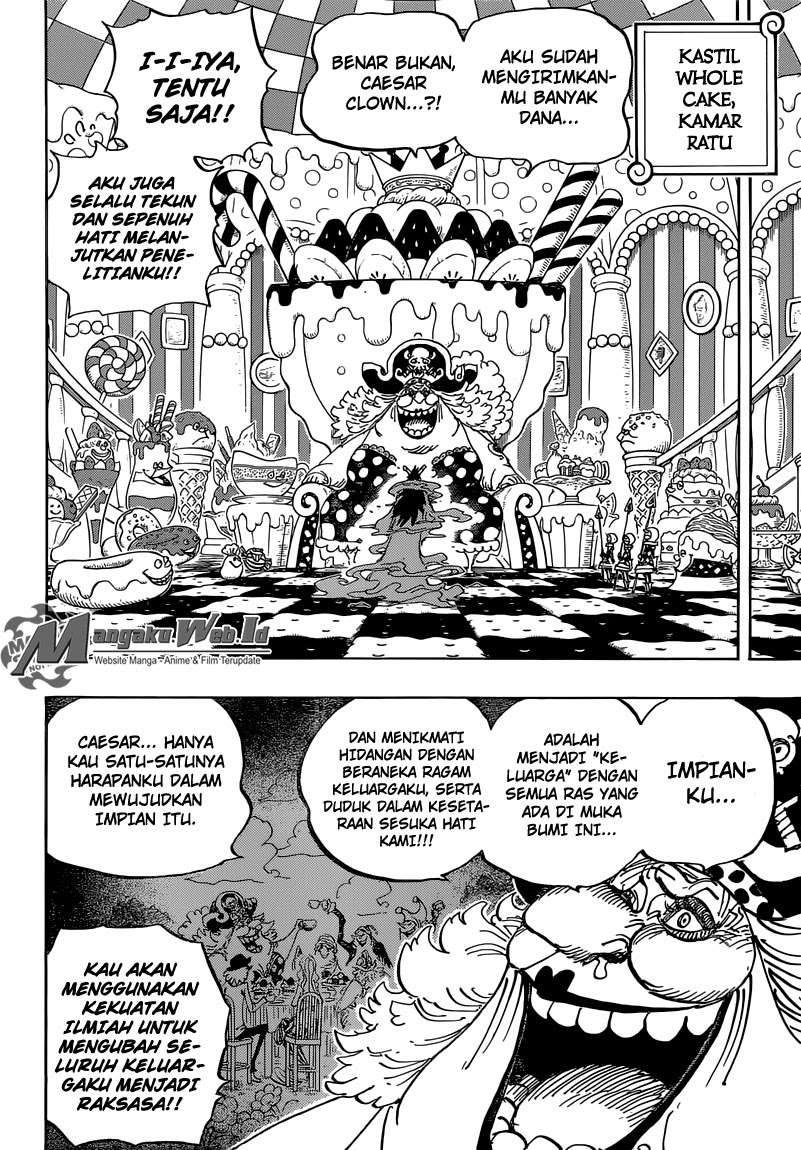 One Piece Chapter 834 Gambar 13