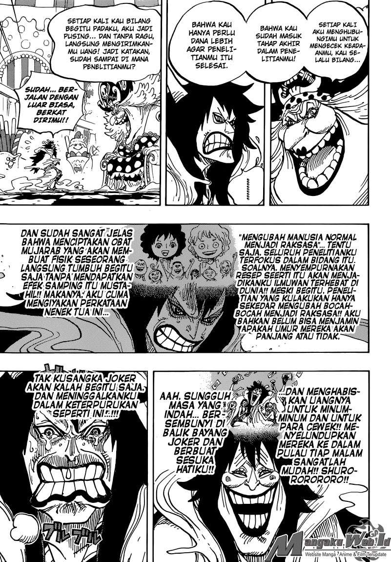 One Piece Chapter 834 Gambar 14