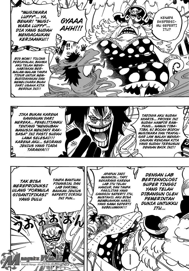 One Piece Chapter 834 Gambar 15