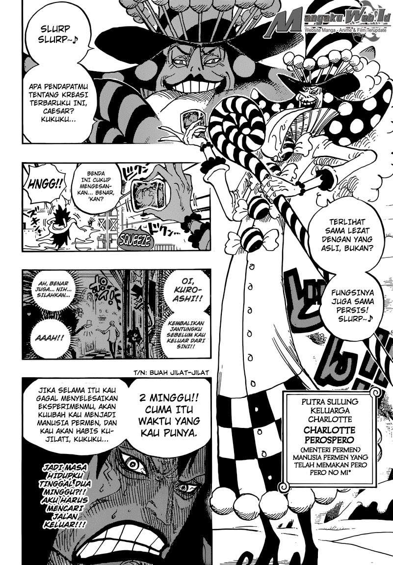 One Piece Chapter 834 Gambar 17