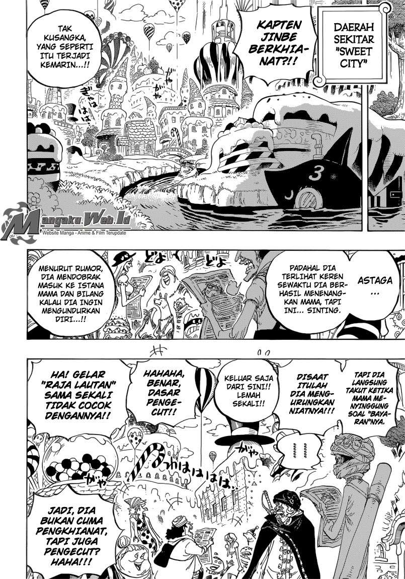 One Piece Chapter 834 Gambar 5