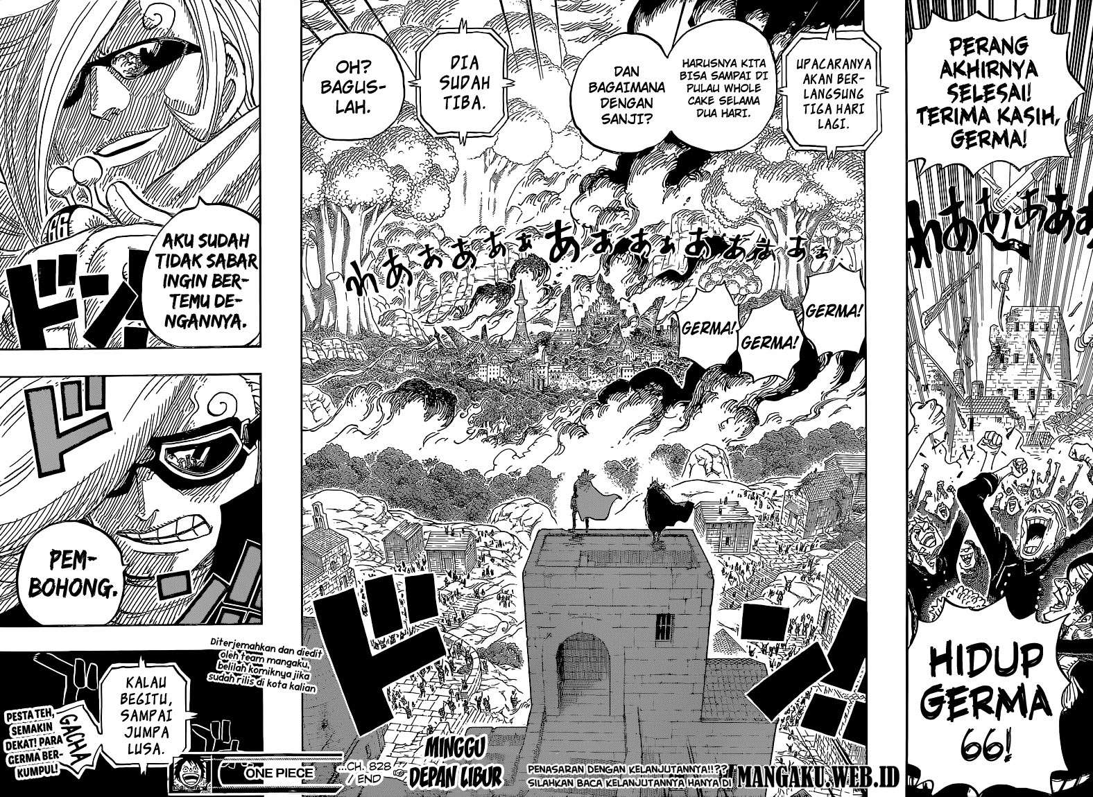One Piece Chapter 828 17