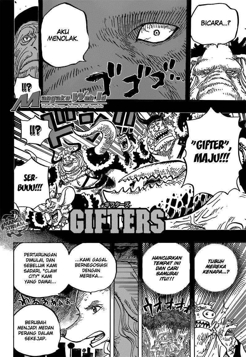 One Piece Chapter 808 Gambar 12