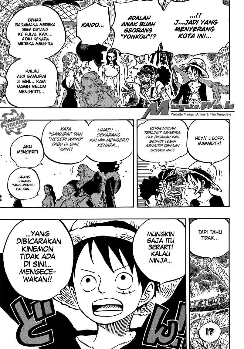 One Piece Chapter 808 Gambar 13