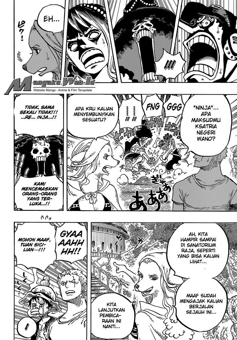 One Piece Chapter 808 Gambar 14