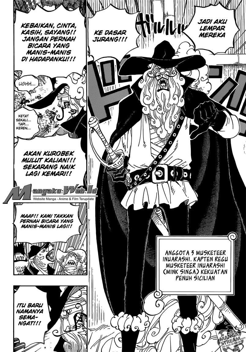 One Piece Chapter 808 Gambar 16