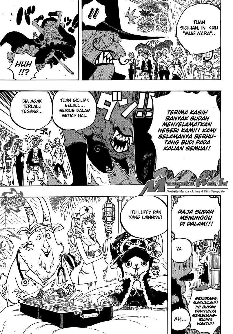 One Piece Chapter 808 Gambar 17