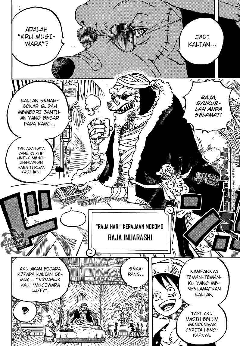 One Piece Chapter 808 Gambar 18