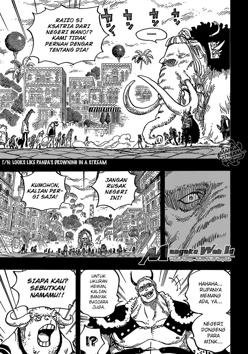 One Piece Chapter 808 Gambar 6