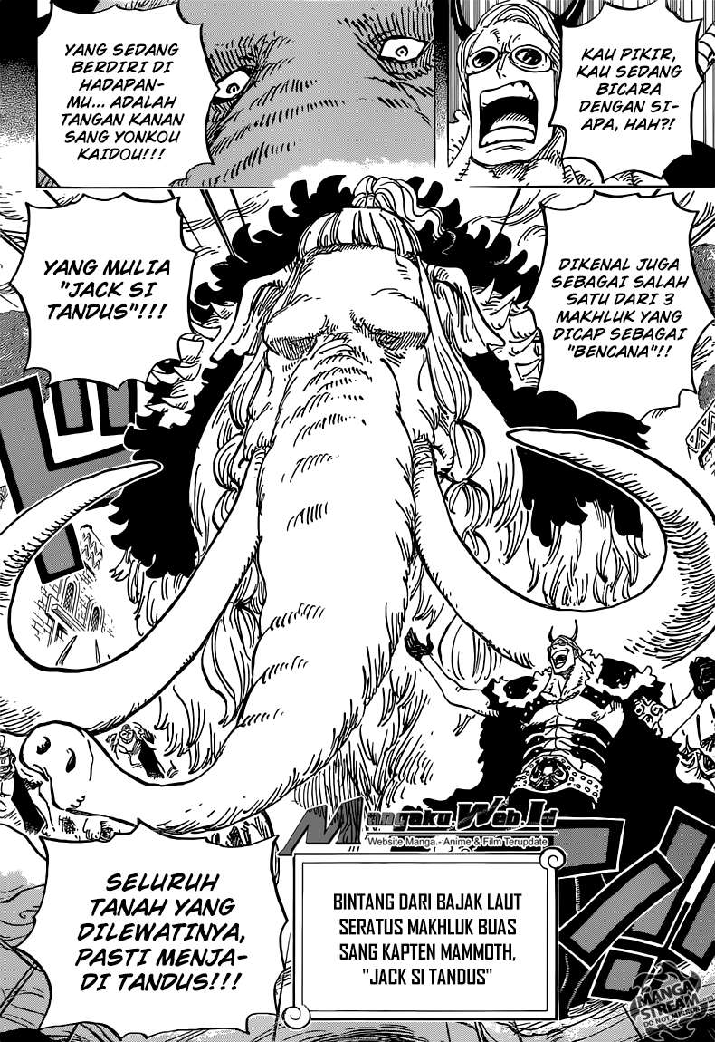 One Piece Chapter 808 Gambar 7