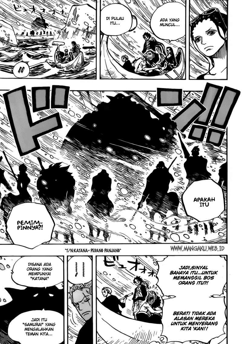 One Piece Chapter 659 Gambar 10