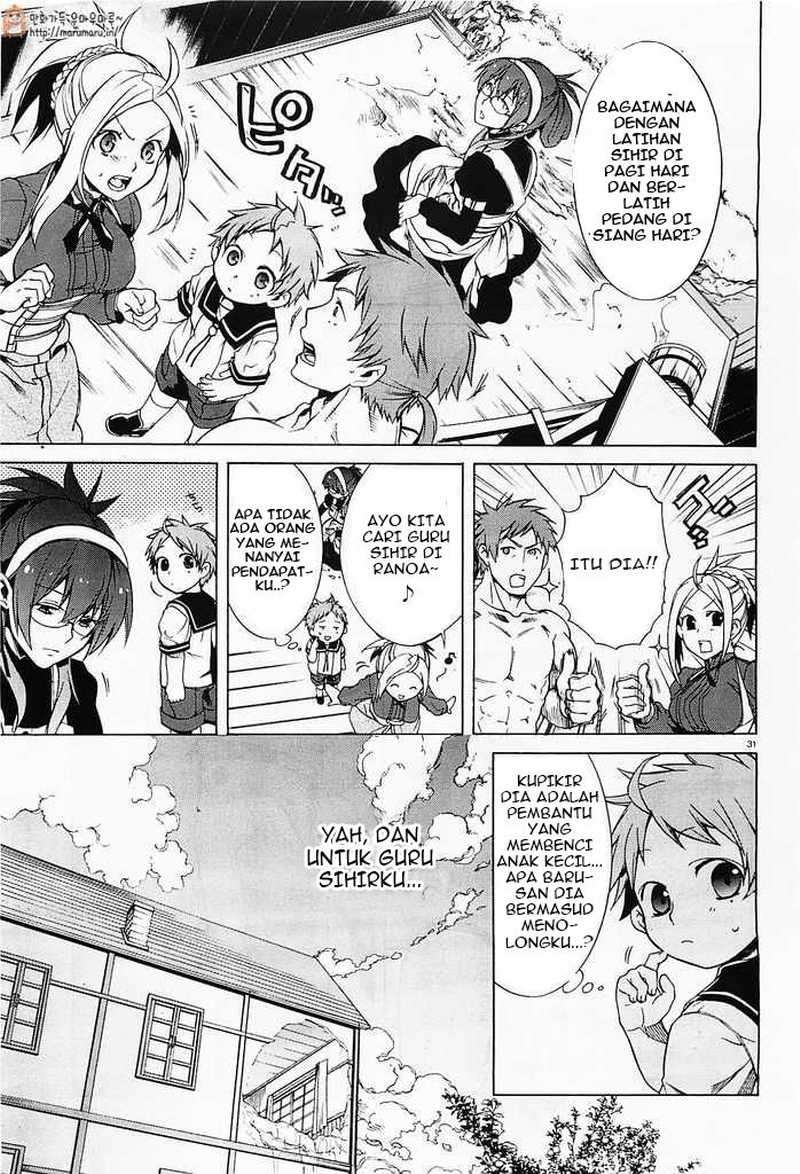 Mushoku Tensei: Isekai Ittara Honki Dasu Chapter 1 Gambar 36