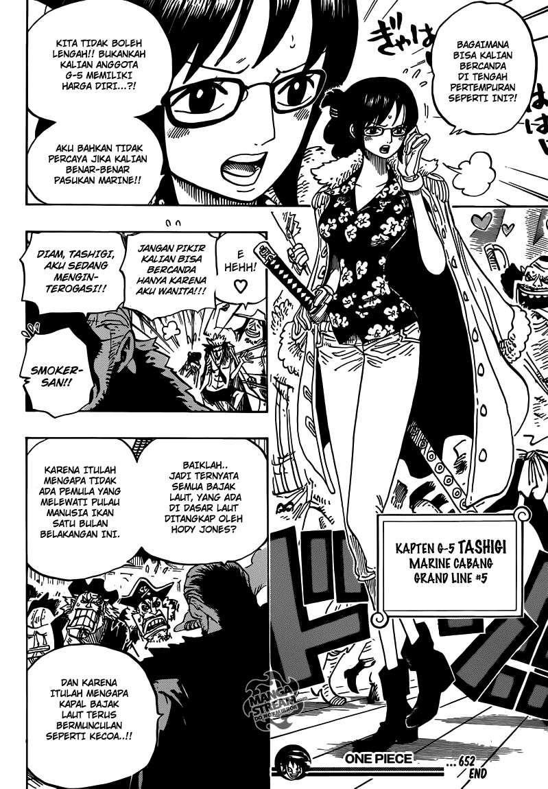 One Piece Chapter 652 Gambar 17