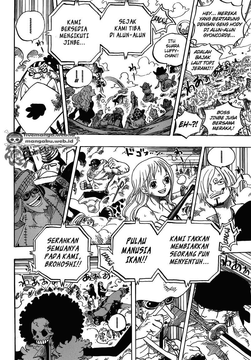 One Piece Chapter 644 Gambar 17